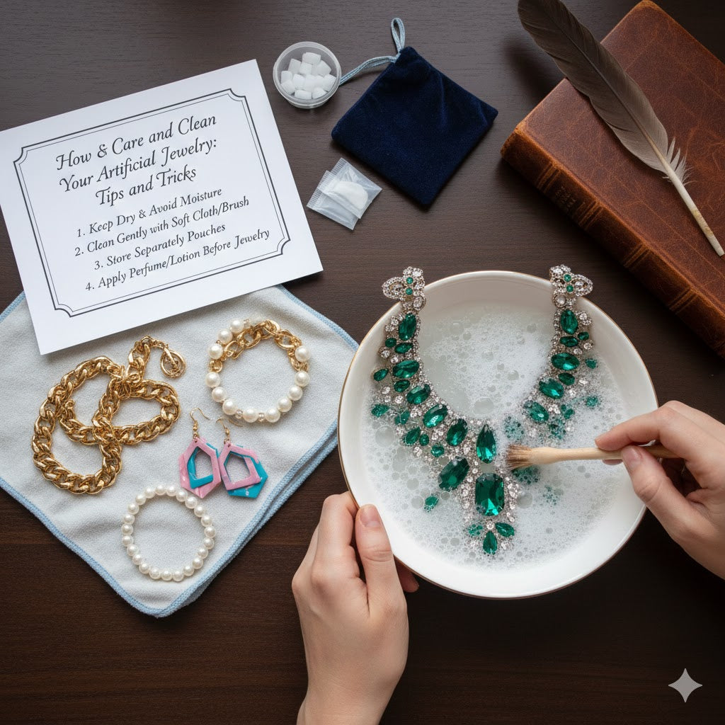 How to Care and Clean Your Artificial Jewelry: Tips and Tricks