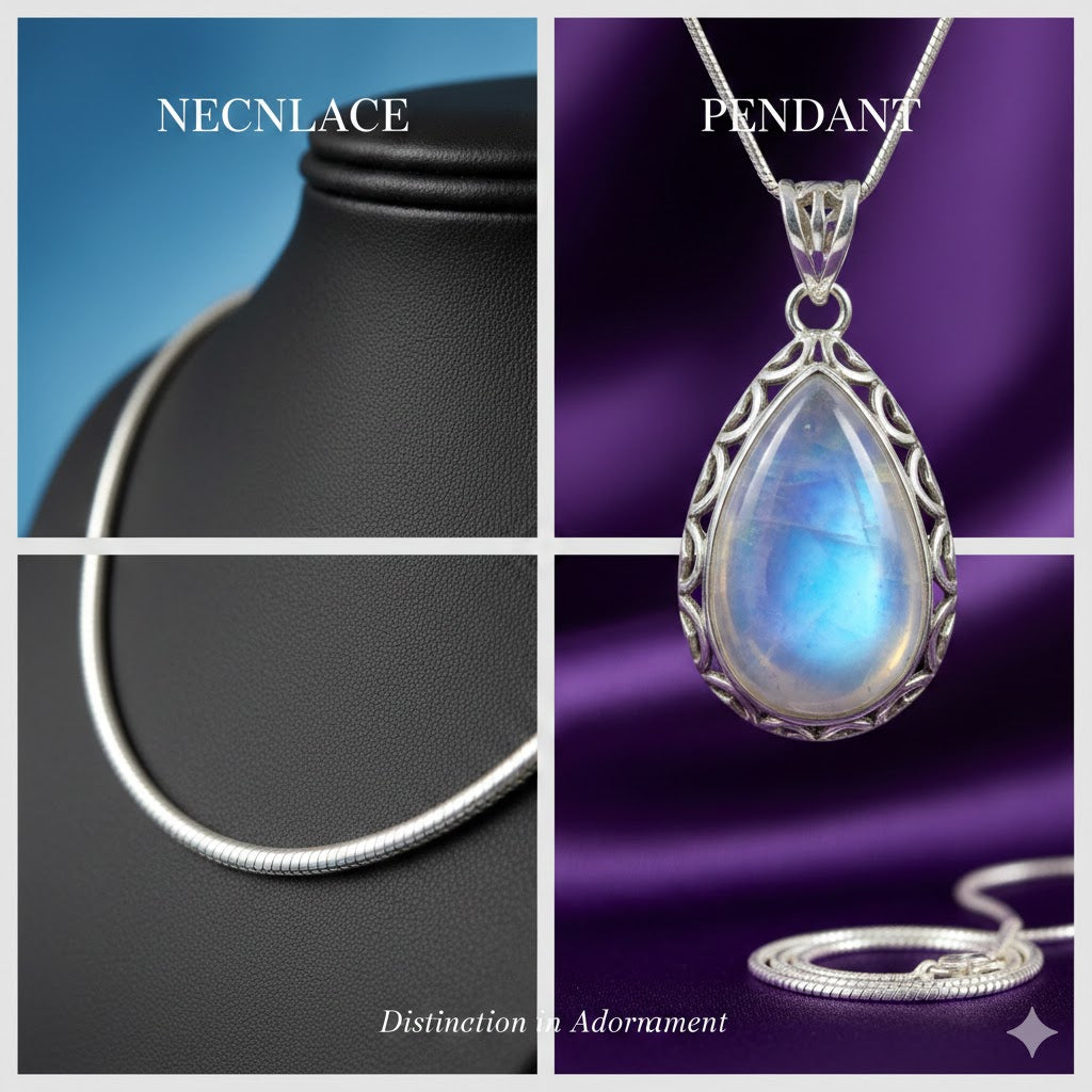 Necklace vs Pendant