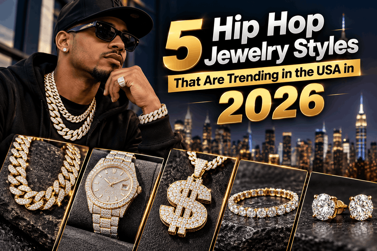 5 Hip Hop Jewelry Styles That Are Trending in the USA 
