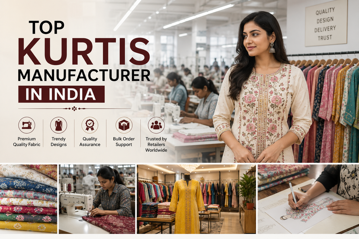 Top Kurtis Manufacturer in India