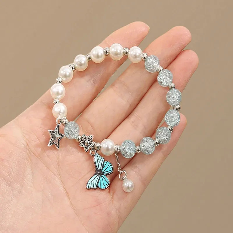 Children’s Sky Blue Butterfly Bracelet