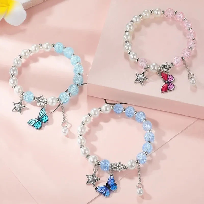 Children’s Sky Blue Butterfly Bracelet