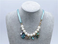 Green Rabbit Kid's Pearl Necklace