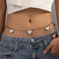 Heart Charm Waist Chain for Women