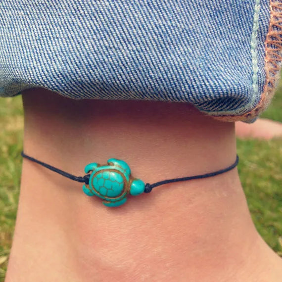 Retro Tortoise Women's Anklet